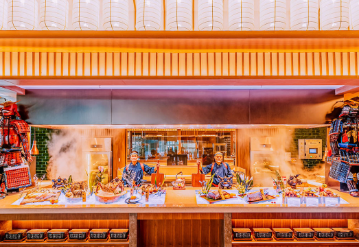 Buffet voucher for sailor restaurant at Zhuhai Chimelong Spaceship Hotel - breakfast/lunch/dinner options for couples, groups of three or...