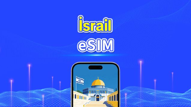 Izrael eSIM | 5G/4G | Pakiety dzienne/pakiety danych | 1-30 dni | Rozliczanie 24-godzinne | Kod QR