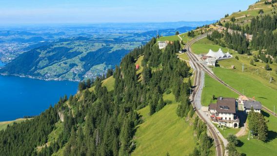 Zürichistä: Päiväretki Mount Rigiin