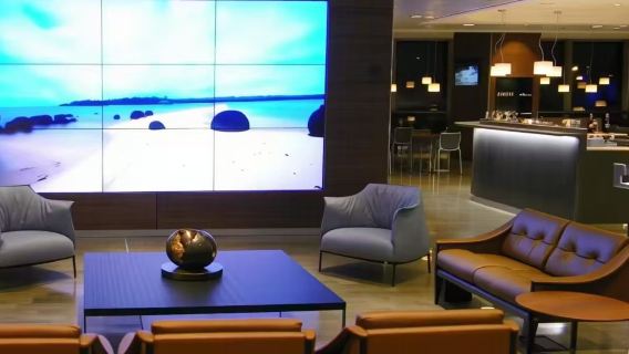 VIP-lounge på Milano Malpensa lufthavn (transithvile + eksklusiv rolig atmosfære + behageligt miljø) T