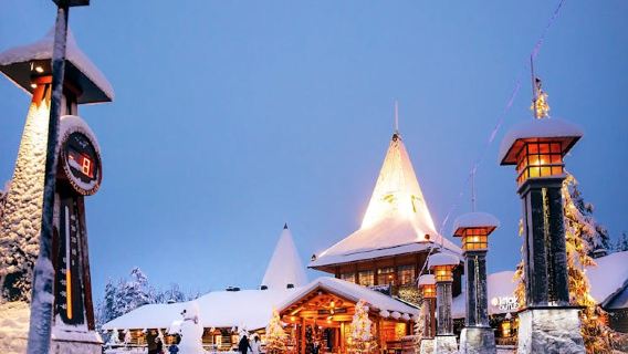 Finland Rovaniemi - Santa Claus - Pameran Kutub Ranua - Sauna Tepi Sungai - Sewaan Peribadi - Pelancongan Berkualiti
