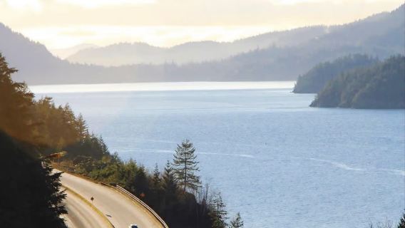 Vancouver Kanada - Lebuh Raya Sea to Sky - Kereta Kabel Sea to Sky - Kampung Whistler - Sewaan Peribadi Bahasa Cina - Tanpa risau