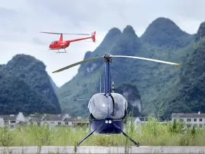Guilin Yangshuo Helicopter and Sightseeing Private Day Tour
