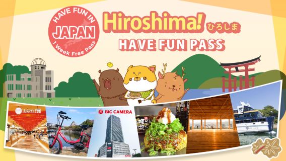 Have Fun in Hiroshima Pass - 1 Week Free Pass