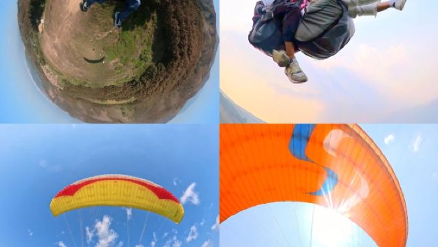 シーサンパンナ・タイ族自治州 天空の楽園パラグライダーキャンプ パラグライダー体験【送迎付き+動画プレゼント+600m高空飛行】