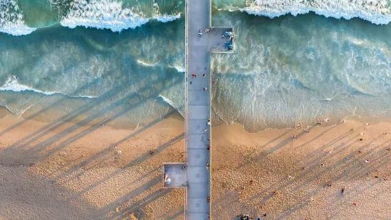 洛杉磯出發-聖莫尼卡海灘+比佛利山+日落大道+藝術博物館