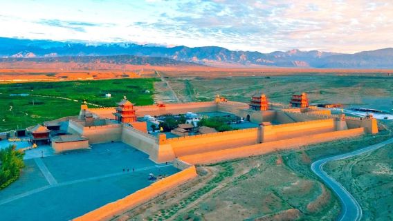 甘肅嘉峪關一日遊：嘉峪關關城+懸壁長城+長城第一墩 #