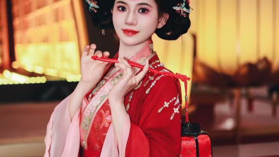 西安大唐不夜城旅拍【專業無隱形消費-服飾任選-底片全送+精緻妝造+5精修】