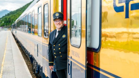 Desde Åndalsnes: Tren Dorado del Rauma con guía