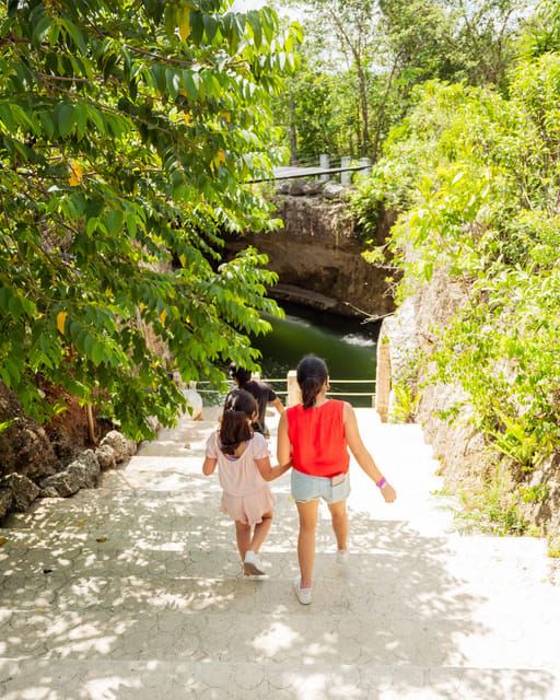 칸쿤: 세노테 엘 레토뇨 입장권, 교통, 음식, 가이드 투어.