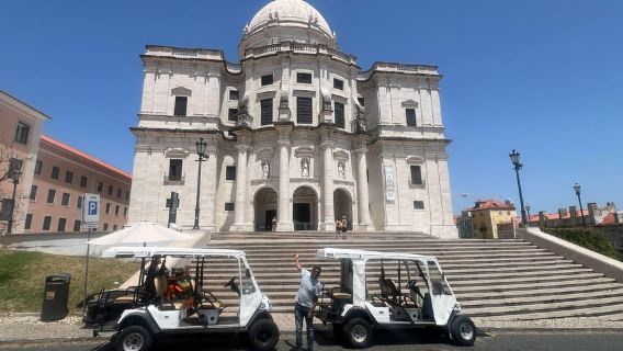 Лиссабон: частная экскурсия на тук-туке по Старому городу (8–10 мест)