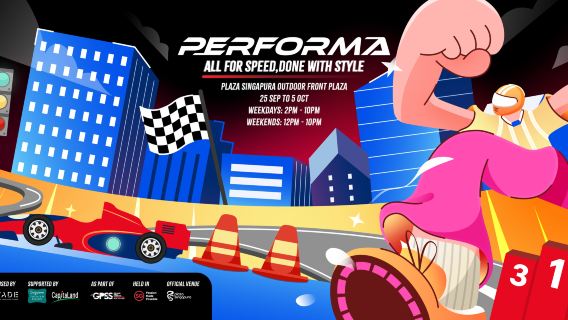 Musim Grand Prix Singapura (GPSS) PERFORMA @ Plaza Singapura