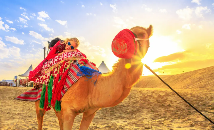 Doha Desert Adventure and Inland Sea Tour (Camel Riding Experience + Dune Bashing + Sandboarding)