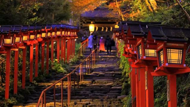 【京都周邊賞櫻】三千院+鞍馬寺+貴船神社一日遊【中文司機】