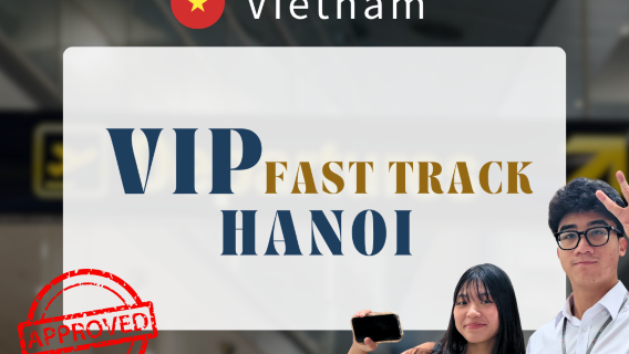 VIP Fast Track Service at Noi Bai International Airport, Hanoi, Vietnam