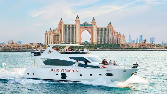 Dubai Marina Luxury Yacht Tour with Optional Breakfast or BBQ