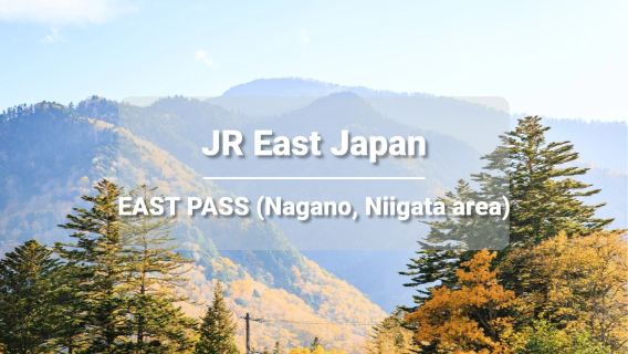JR PASS East Japan (area Nagano, Niigata) Rail Pass (e-tiket)