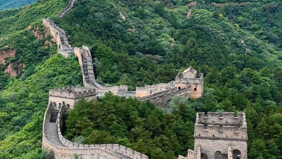 베이징 바다링창청(팔달령장성) + 고루(구러우) 후통 서예 문화 체험 일일 이벤트 전세 버스 투어 문 앞 픽업 서비스