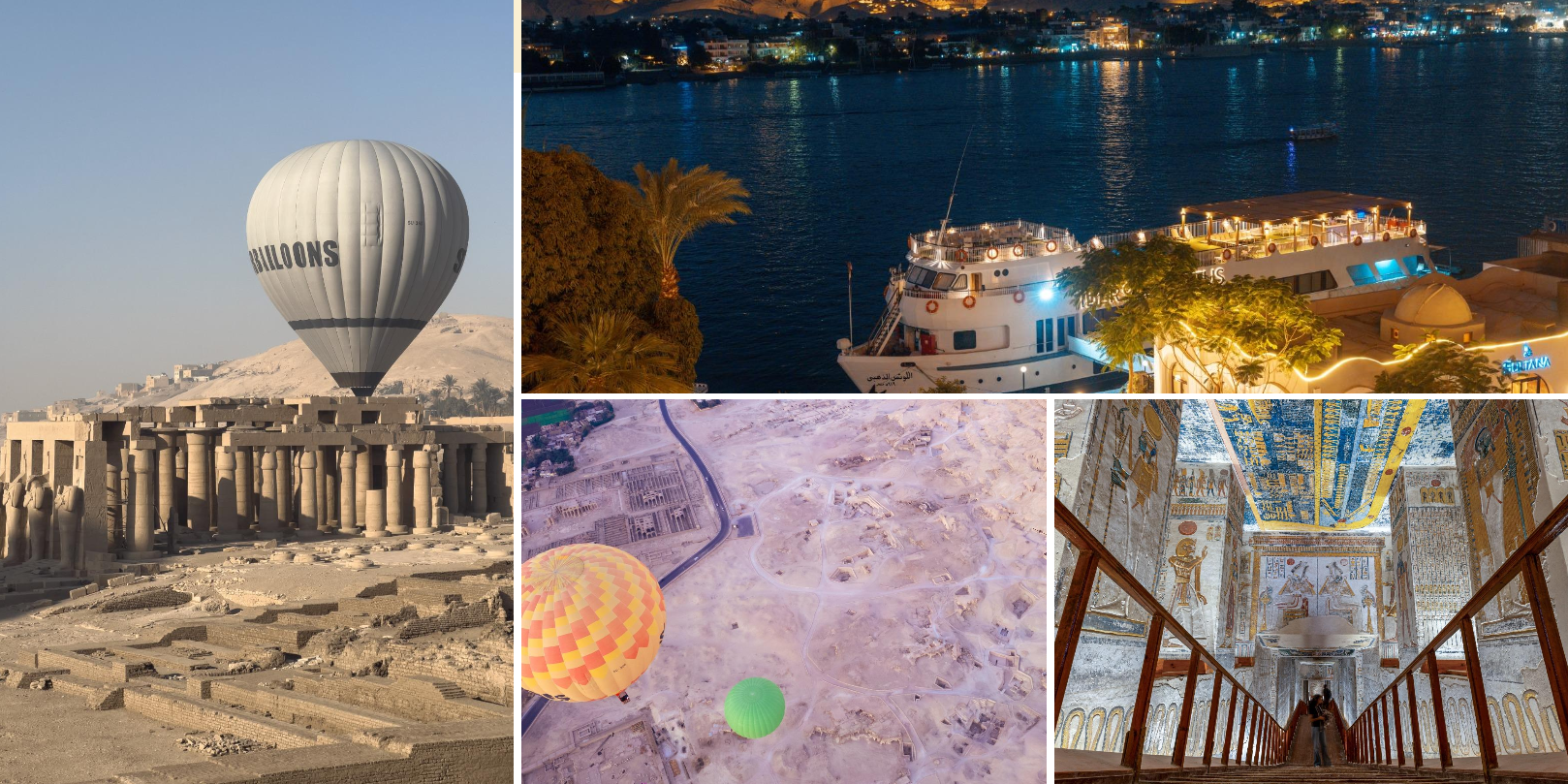 Egypt Open Air Museum - Luxor (West Bank + East Bank Panoramic Route) Guide + Private Charter