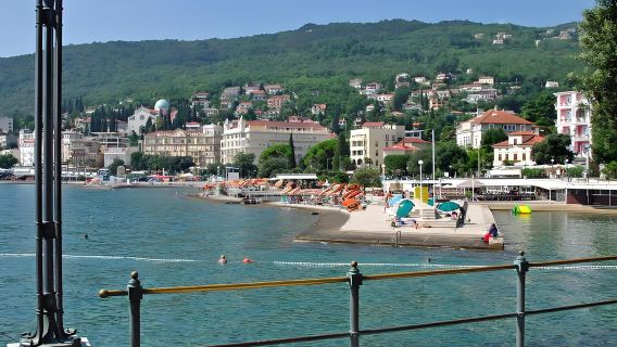 Tour privato con autista da Fiume ad Abbazia in Croazia - Parco Angiolina/Lungomare
