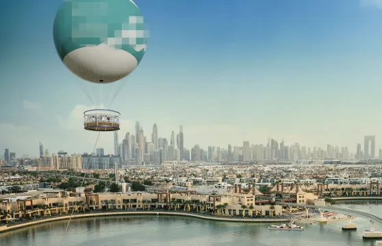杜拜亞特蘭蒂斯熱氣球體驗
