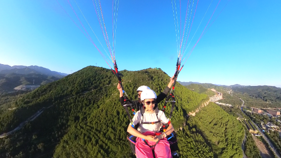 北京寰羽飛行滑翔傘俱樂部+北京滑翔傘飛行體驗基地滑翔傘飛行體驗【滑翔傘飛行體驗+專業教練+贈送拍攝】