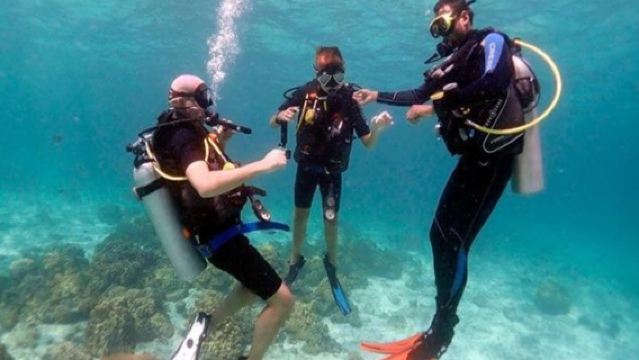 Hurghada Discover Scuba Diving Full Experience in two Diving Spots