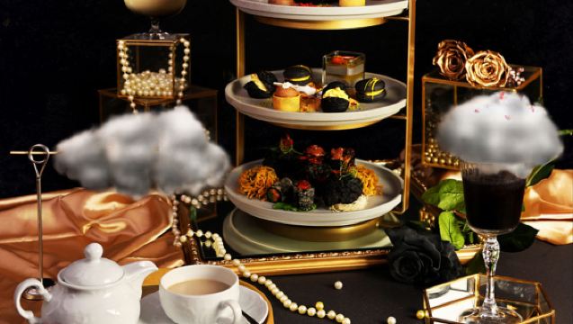 Taipei Courtyard by Marriott Lobby Bar JC CAT Afternoon Tea Set Voucher for 2 (No Weekend Surcharge)