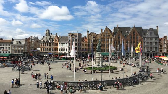 Belgium Brussels Pergi-Balik + Gent + Bruges Lawatan Sehari [Sewaan Peribadi Berbahasa Cina dengan Pengambilan di Tempat]