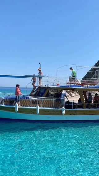 [รวมบริการรับส่ง+อาหารกลางวัน] ทัวร์ 1 วันล่องเรือที่ซูลูอาดา (Suluada) อันตัลยา เลียบถนน D400
