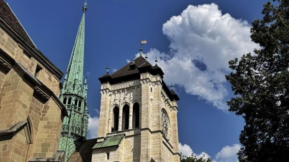Switzerland Geneva - Katedral - Jet Air Pancut Besar - Istana Bangsa-Bangsa Bersatu - Kediaman Rousseau - Sewaan peribadi - Perjalanan Bebas