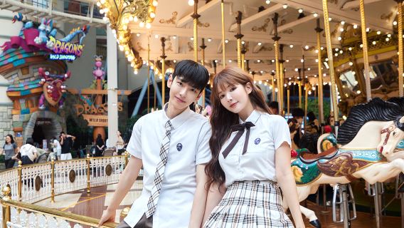 Korea School Uniform Rental at Gamsung Gyobok Jamsil Main Store