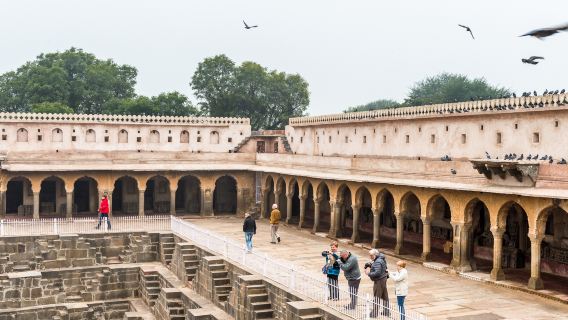 Drop Agra City with Visit Chand Baori and Fatehpur Sikri from Jaipur.