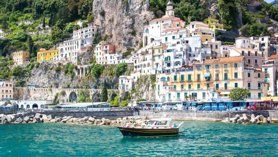 Amalfi e Positano: tour in barca da Sorrento