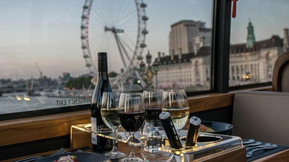 London: 6-Course Dinner on a Panaromic Bus Tour by Bustronome