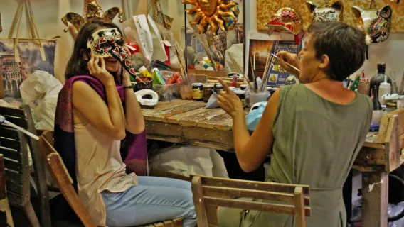 Venice: Mask-Making Tour