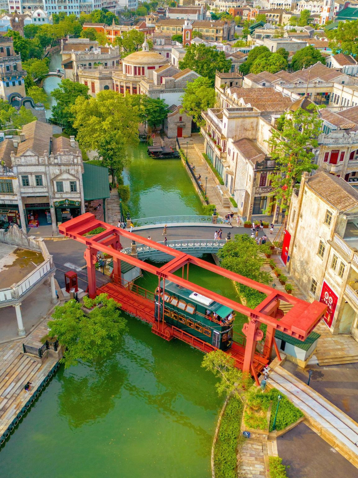 Guangdong 1-day Tour with Private Charter: Jiangmen Gulao Water Town + Chimei Courtyard + Bird Paradise (English Service Available)