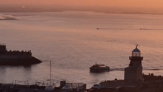 Dublin: Sonnenuntergangskreuzfahrt in Howth