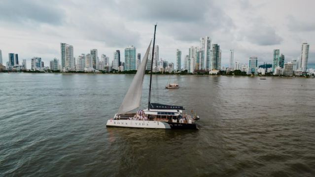 Cartagena de Indias: crucero al atardecer de 2 horas