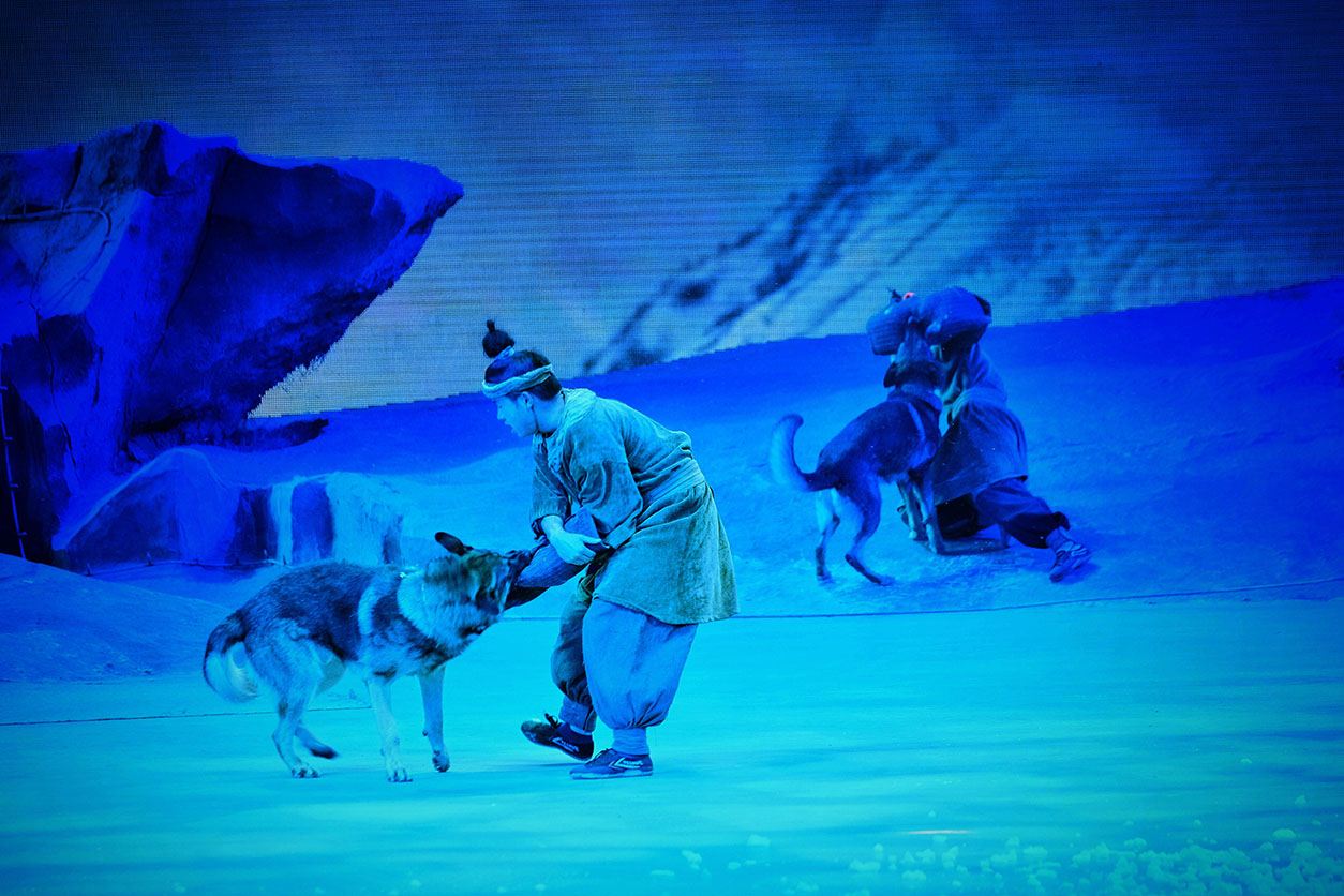 Xi'an Romance of the Tang Dynasty Show Platinum Ticket + Local Cuisine + Night Tour of Tang Paradise + Grand Tang Mall