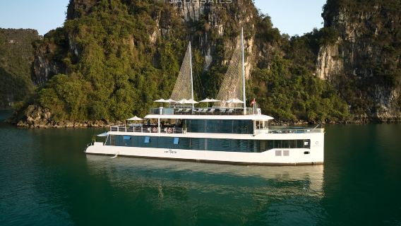 Jade Sails - The Most Luxurious Day Tour Explore Ha Long Bay & Lan Ha Bay 