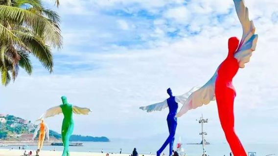 大梅沙+中英街+地王觀光+遊艇+深圳一日遊（2-6人小團）