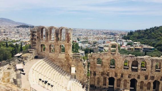 Tour 1 ngày thuê xe riêng tham quan Acropolis + Bảo tàng Acropolis + Đền Athena Nike + Đền Parthenon tại Athens, Hy Lạp