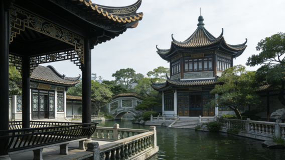 Qinghui Garden Museum - Huagai Road Pedestrian Street - Shunfeng Mountain Park - Happy Coast PLUS