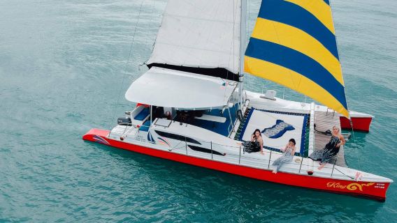 Thuê tàu buồm Koh Samui King Series 5/7/9 đảo Heo và đảo Đan tour nửa ngày/tour 1 ngày lặn biển + câu cá