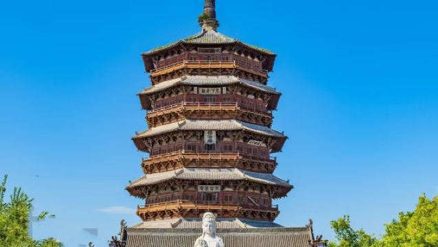 大同出發 雲岡石窟+懸空寺+應縣木塔一日遊