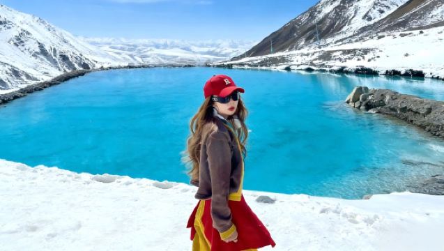 【純玩優惠】崗什卡雪峰+連心湖+七彩瀑布大本營一日遊