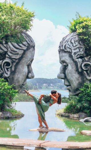 ทริปเต็มวันจากญาจางไปด่าหลัต: ดาตันลา, บ้านบ้า และมาริโอคาร์ทพร้อมสไลเดอร์สายรุ้ง