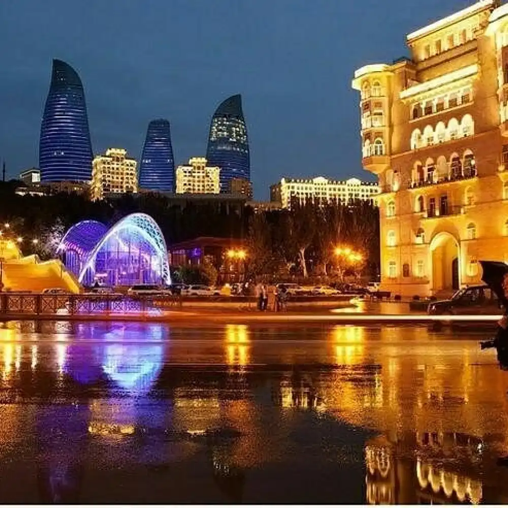 Azerbaijan Baku half-day tour old town and modern district visit