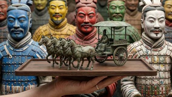 Xi'an: Terracotta Warriors & Lishan Garden | Max 6 Small Group or Private Tour | Hotel Pickup